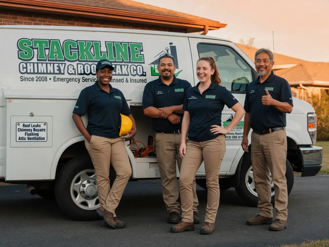 Chimney flashing repair company in Melvin, IL